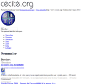 Tablet Screenshot of cecite.org